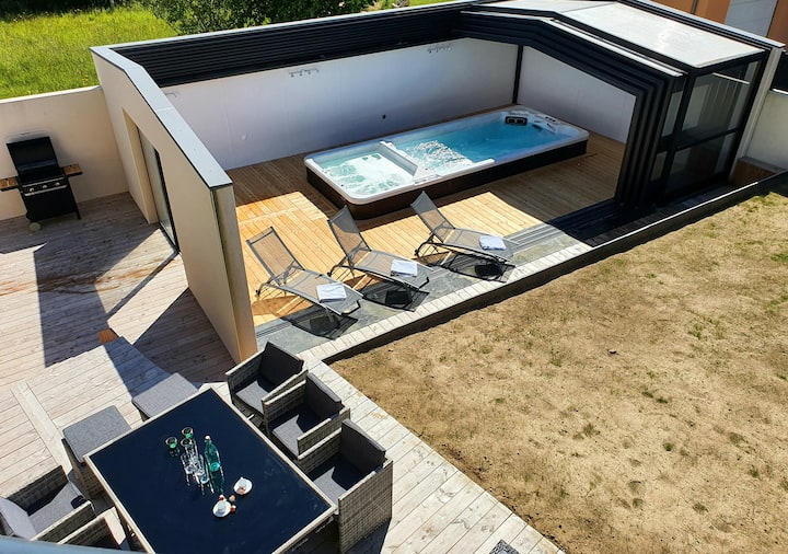Villa Des Marins Pêcheurs, 8 Couchages, Jacuzzi - Cléder