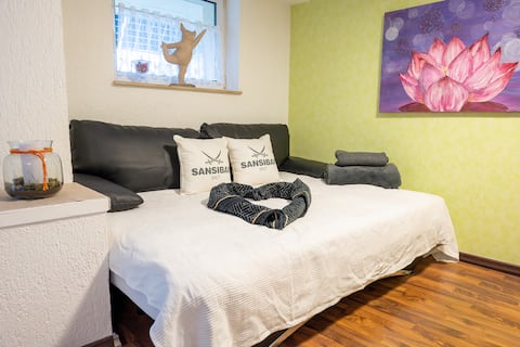 Erfolgreiche Airbnb-Immobilie: Modern apartment Wuppertal near Cologne Düsseldorf in Wuppertal