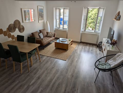 Annonce Airbnb populaire: 2-room apartment in the city center à Mulhouse