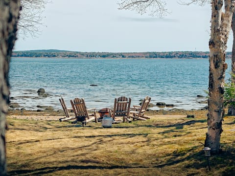 Beachfront Cottage w/ Fireplace Near Acadia