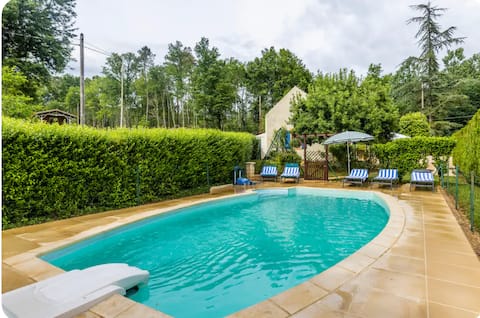 Gîte chez Lilly – Private pool and nature