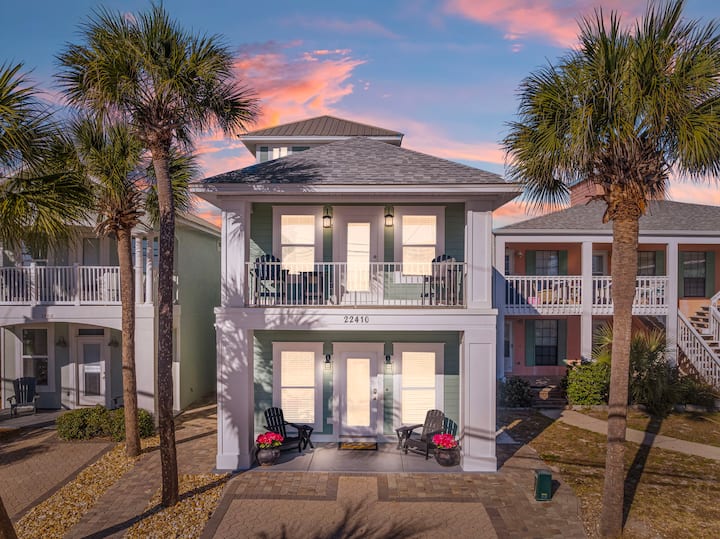 Steps To Beach | Pool | Near 30a | Sleeps 12 - Floride