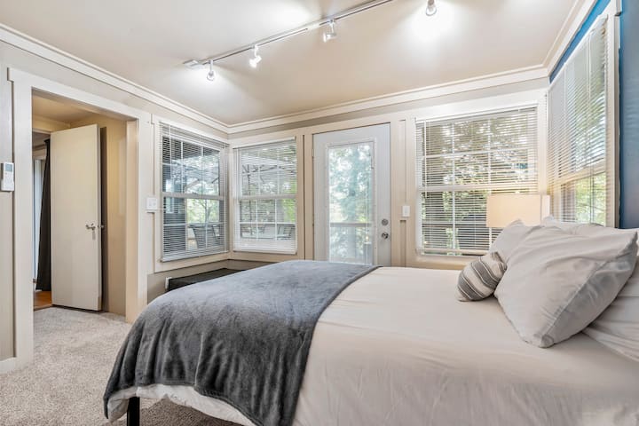 Despertarse con los sonidos de la naturaleza y las vistas de los árboles... mmmm