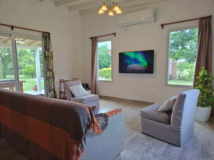 Casa De Campo Con Pileta, Quinta De Descanso! - Villa Rosa