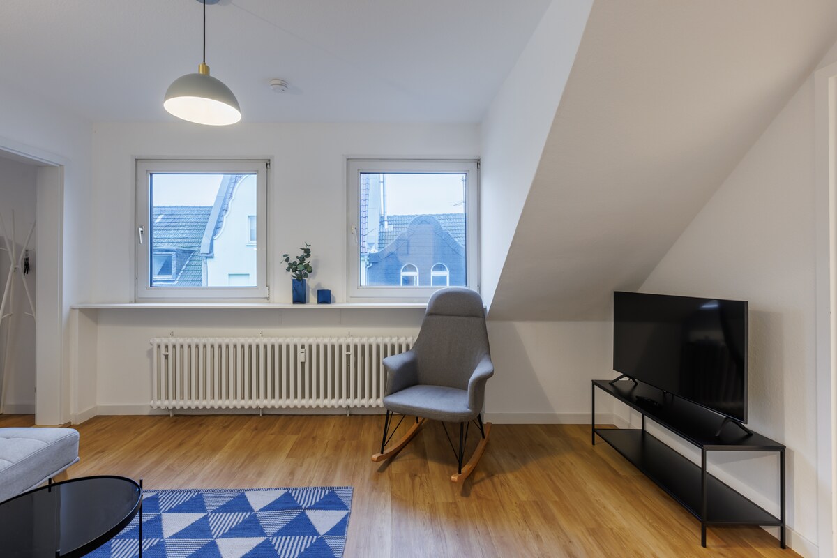 Top performing Airbnb: Glück Auf Apartment Lösorterstraße Penthouse in Mittelmeiderich