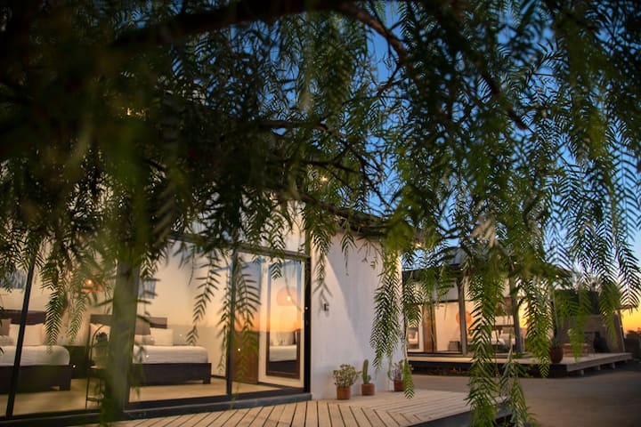 Nature as an essential element for a pleasant and comforting stay. 