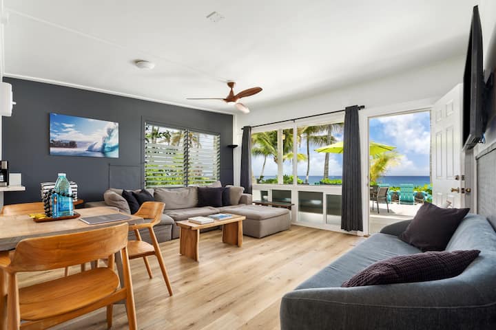 Bird Of Paradise @ Ke Iki Beach Bungalows +Yoga - 