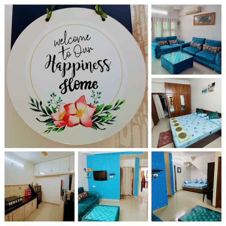 Gf 1bhk- Wifi-ac-power Backup-tv-loaded Kitchen - Indore