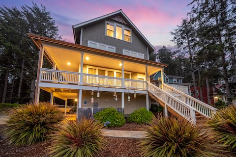 Relaxing Coastal Haven– Forest Trails, Ocean Views