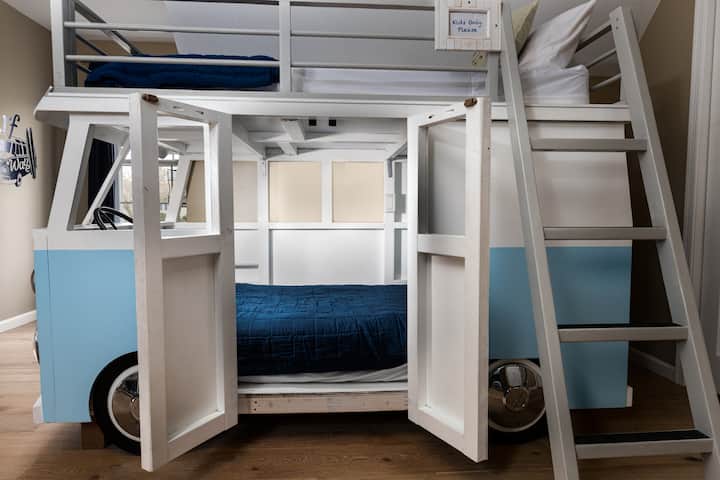 Kitanda cha Ghorofa cha Basi cha VW