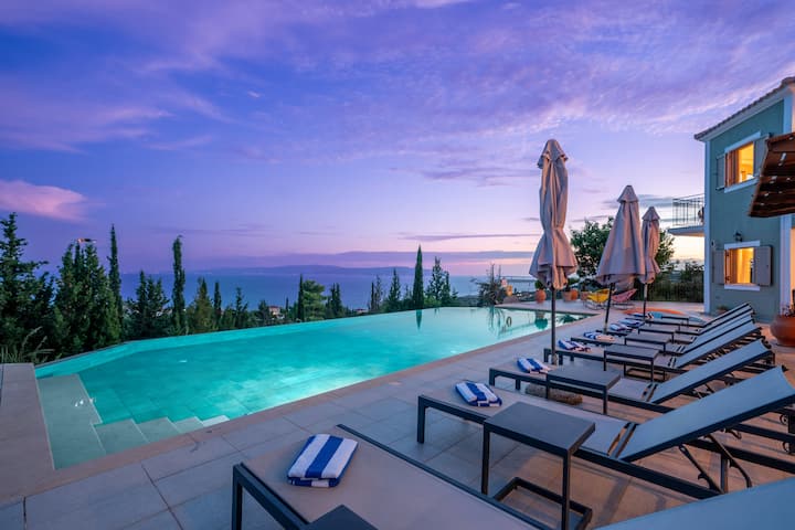 The View - Kefalonia (Near Skala) - Villas for Rent in Skala