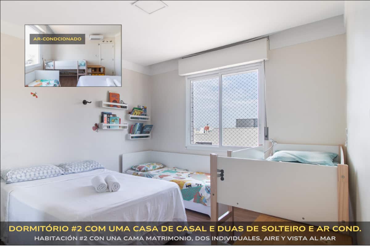 Beira-mar em Torres — apto amplo e familiar — foto 9