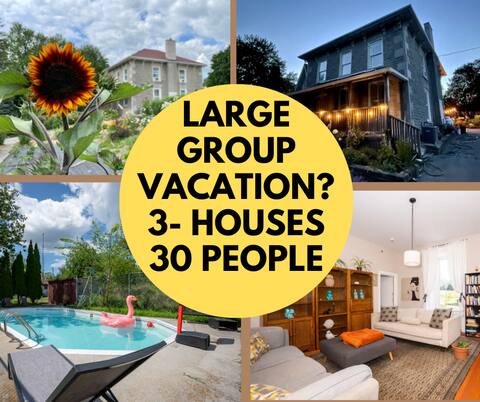 Countryside Retreat. Large Group Stay - 30 People