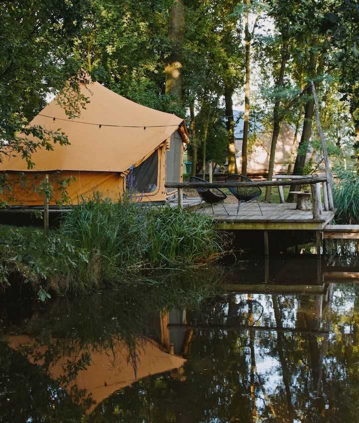 Ark Glamping Hert: Familietent In De Natuur - Kasterlee