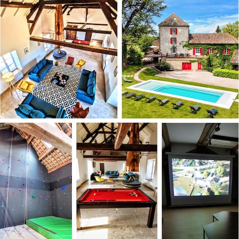 Moulin des Ducs Vindihouses - heated pool 365 days a year