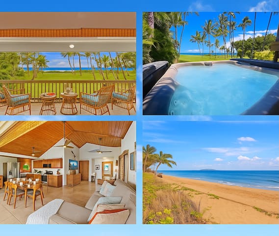 OCEANFRONT HOME*UNINTERRUPTED*HOT TUB*PRIVATE GEM