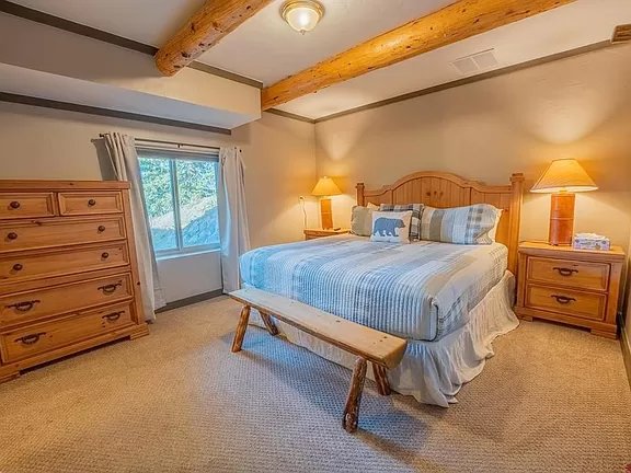 2nd Lower Master Bedroom, King bed, full bath.