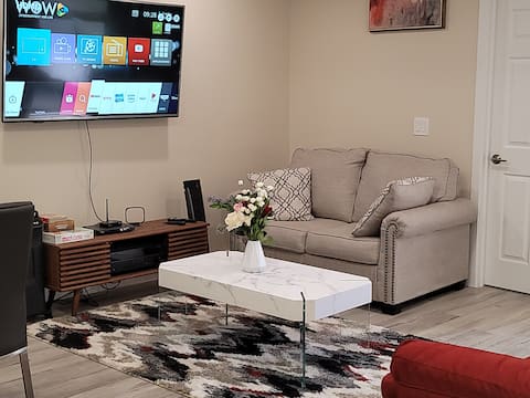 Popular Airbnb listing: Home sweet home! Entire guest suite to yourself in Sage Hill