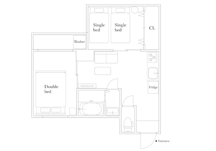 3-minute Walk From Nagahoribashi Station - Osaka