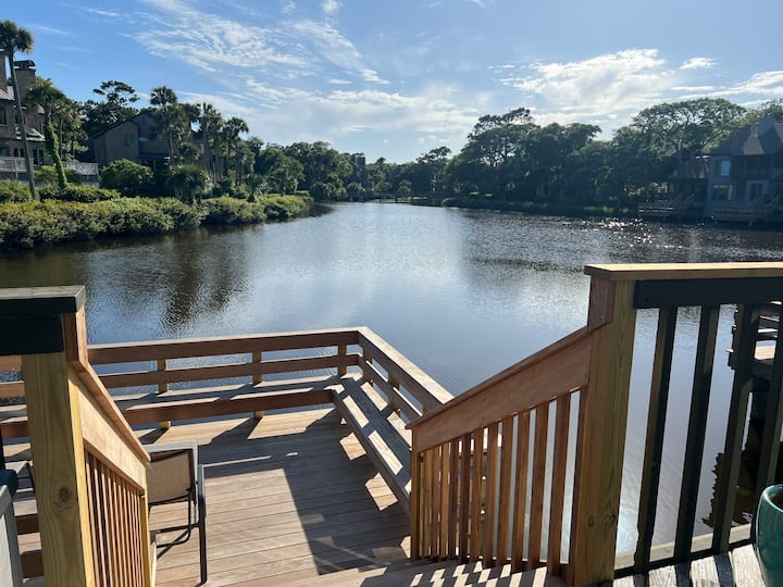 Expansive Lagoon Views For 3 Bed/3 Bath Villa - Kiawah Island, SC