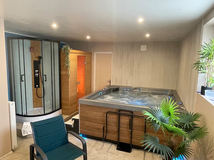 Maison 4 Ch. · Sauna, Jacuzzi & Jardin. Montagnes - Veynes