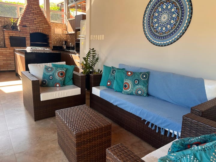 Casa De Campo C/ Piscina | Gourmet | Pet Friendly - São Paulo - Viracopos Airport (VCP)