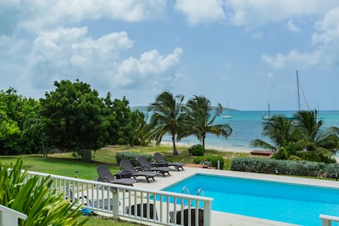 Beach House with Pool