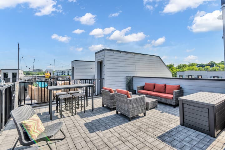 Incredible Downtown Nashville Skyline View *14 Bed - 納什維爾