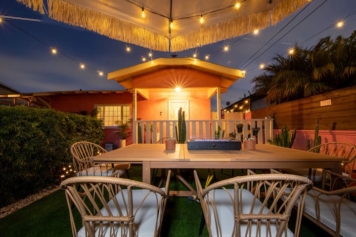 Pink Palms Spa Retreat – Mins to LAX+SoFi+Beach