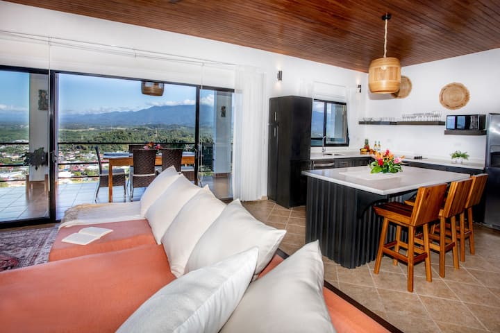 Jiko lililo na vifaa kamili kwa ajili ya milo rahisi nyumbani