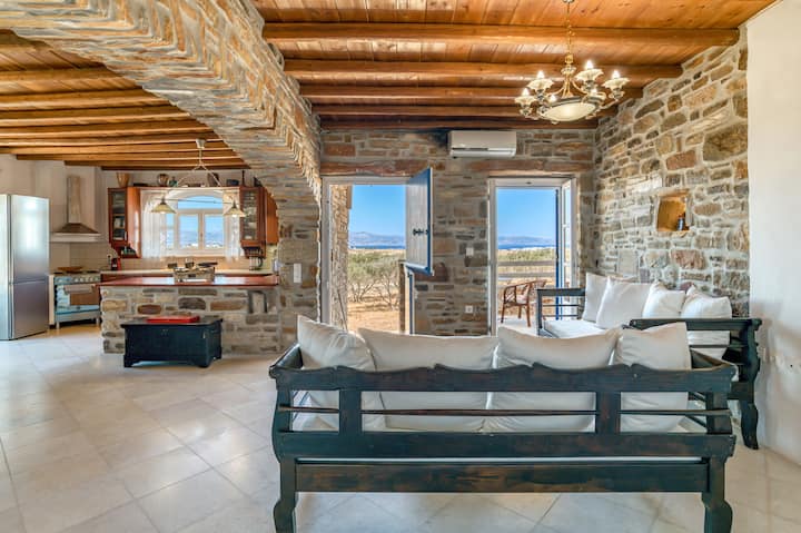 Nikorama_villa&swimming Pool&bbq 7+7guests 2 Floor - Paros