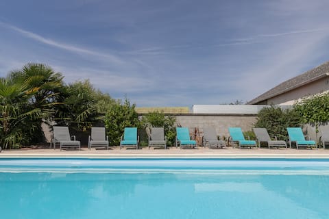 Domaine des 3lys – 20 Pers – Pool – Beauval etc.