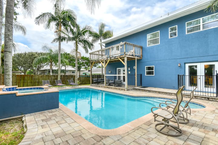 New Lighthouse - Pool & Heated Spa, Near Beach - Crescent Beach, FL