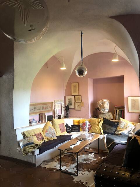 large charming house, quiet