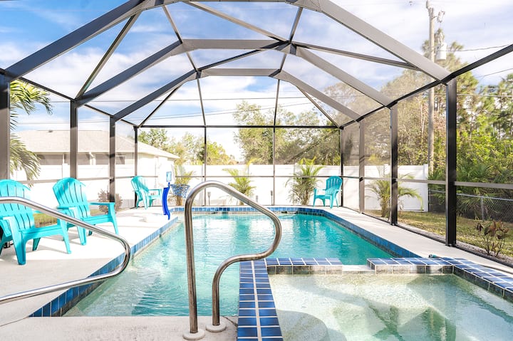Heated Saltwater Pool & Spa | Bikes | Beach | Golf - Manasota Key, FL