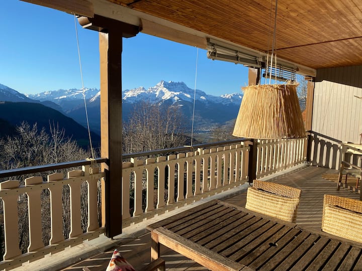 Appartement Avec Grande Terrasse Et Magnifique Vue - Leysin