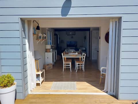 Successful Airbnb property: Villa in the heart of the resort, 900 m from the beach in Fort Mahon Plage