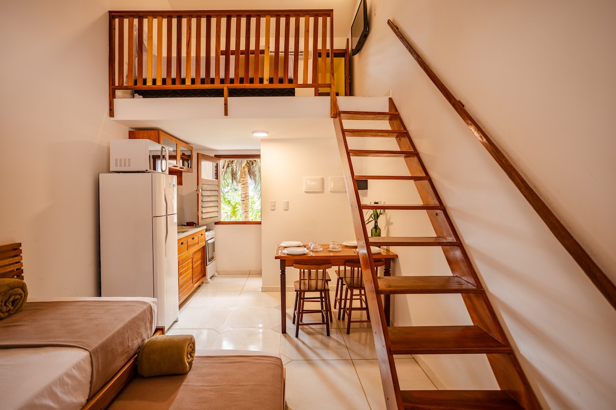 Foto do anúncio de Villa das Palmeiras Jeri - Apto c/ Mezanino em Jericoacoara, Jijoca de Jericoacoara