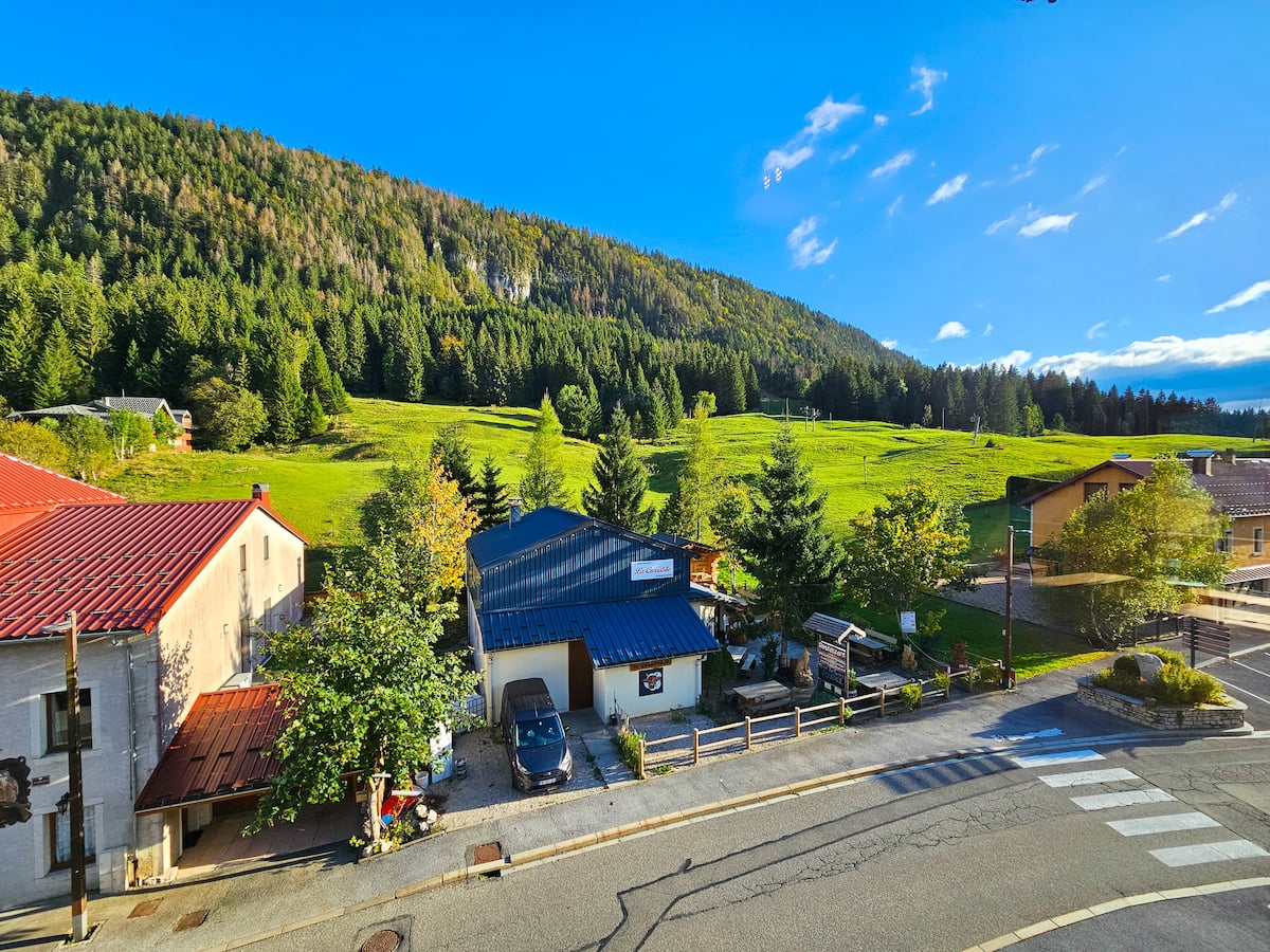 Balcon · Vue 180° Montagne · Parking privé · Ski et test