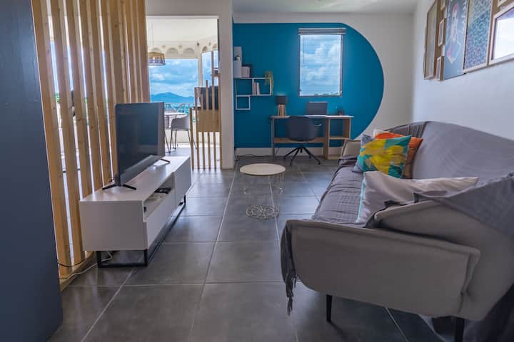 Appartement Central, Vue Panoramique Madin'pop 305 - Fort-de-France