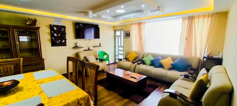 Modern and beautiful apartment, fully equipped