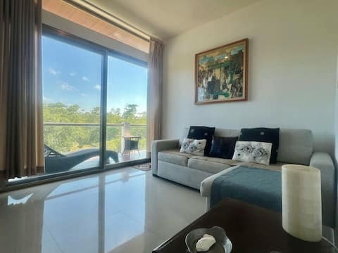 Top Airbnb: Front terrace stay with lush mangrove views in Supermanzana 86
