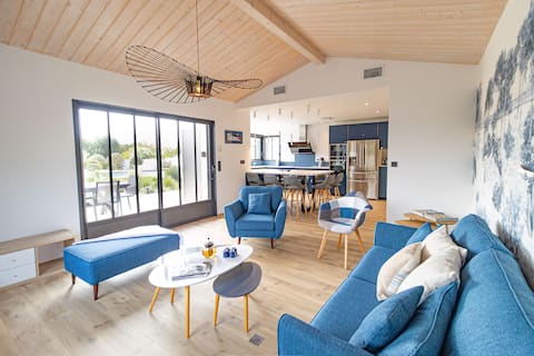 Top performing Airbnb: Villa ALVÉ 4* in Plaisance 100 meters from the sea in Saint Georges D'oléron