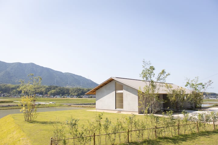 田園風景の一軒家。子連れFamilyやグループにも最適な宿。家族写真撮影も【soradomari】 - 飯塚市