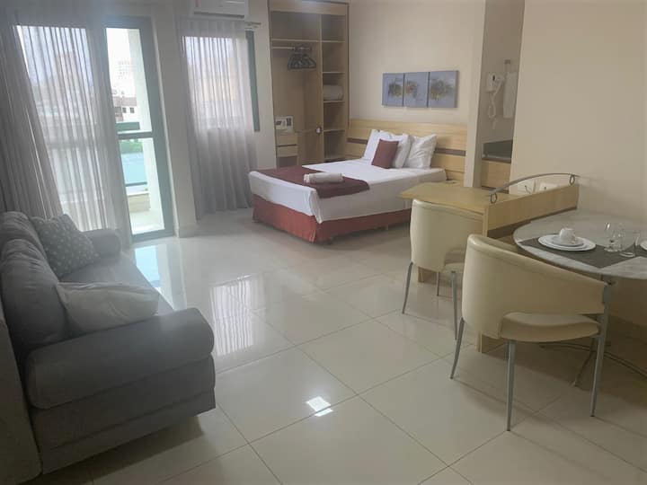 Studio Com Vista Incrível Da Praia De Camburi - Vitória