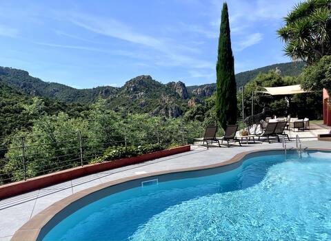 Vacation with Heated Pool, Panorama, Sea