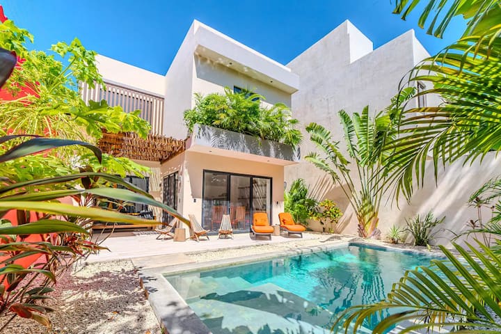 Villa 3 Chambres Avec Piscine Privée La Veleta - Tulum