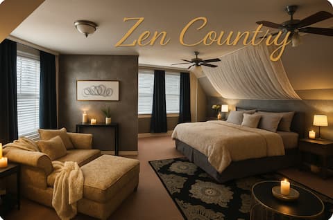 "Zen Country Wellness Retreat: 5BR by Gigi Nicole"