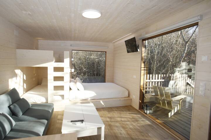 Cabana Dos Carballos. "Cabanas Das Chousas" - Lugo