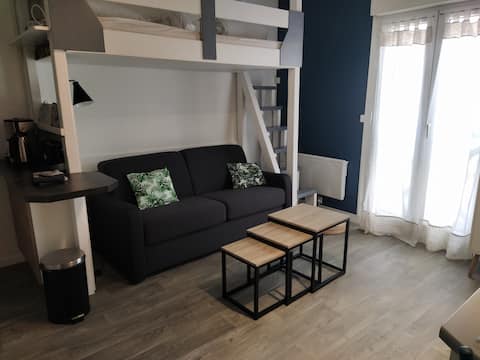 Annonce Airbnb populaire: "La croisée des chemins" Studio Argelès-Gazost à Argelès Gazost